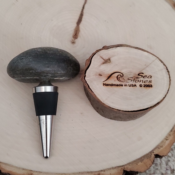 Sea Stones Unique Stone Bottle Stopper 2003 - Picture 3 of 4